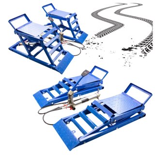 Najazdy hydrauliczne rampy samochodowe 2720 kg regulowane 16 40 cm suv