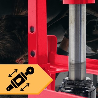 Podnośnik hydrauliczny rampy 2x 2000 kg regulowane auto serwis warsztat