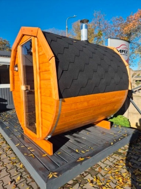 Sauna ogrodowa Kompletna z piecem, złożona, DARMOWA DOSTAWA