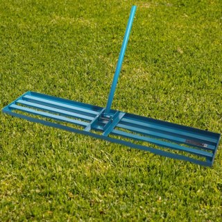 Niwelator Ręczny Równiarka Trawnika Stalowy 106x25 cm Niwelator Terenu