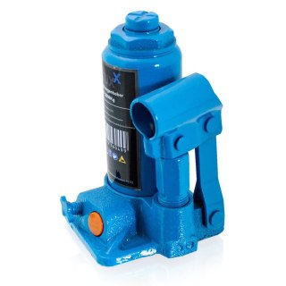 Podnośnik hydrauliczny 2t butelkowy tłokowy 150 235 mm stalowy kompaktowy