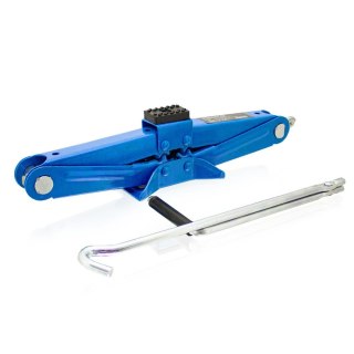 Podnośnik nożycowy 2t żaba z korbą ręczną 105 380 mm stalowy uniwersalny