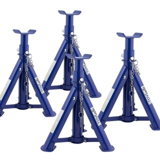 Podstawki samochodowe 2t 4 sztuki regulowane z bolcem certyfikat stalowe