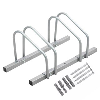 Stojak rowerowy na 2 rowery uniwersalny opony 35-60mm ścienny podłogowy