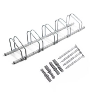 Stojak rowerowy na 5 rowerów uniwersalny opony 35-60mm ścienny podłogowy