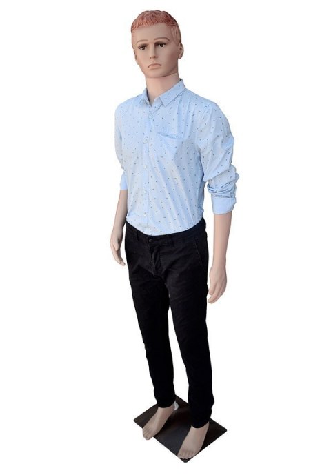 Manekin wystawowy męski pełnopostaciowy 190 cm z głową stabilny