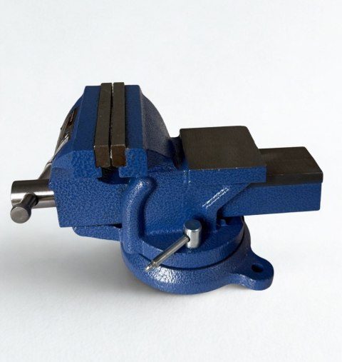 Imadło obrotowe 100 mm imadło warsztatowe żeliwne z kowadłem precyzyjne