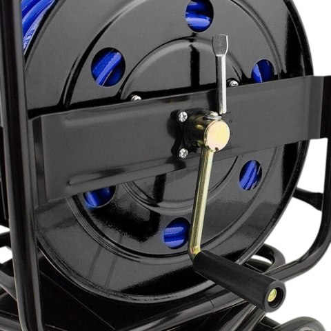 WĄŻ PNEUMATYCZNY ZWIJAK BĘBEN 30M 1/4" do kompresora sprężarki PU